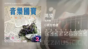 渴望吉他谱C调 毛阿敏 简单版