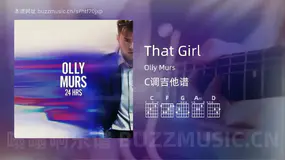 That Girl吉他谱C调 Olly Murs 简单版