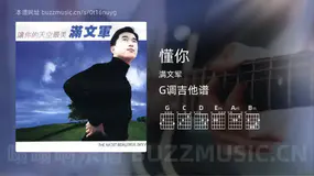 懂你吉他谱G调 满文军 简单版
