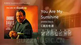 You Are My Sunshine吉他谱C调 Jimmie Davis 简单版