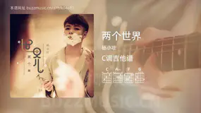 两个世界 杨小壮 吉他谱C调简单版