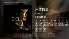 泸沽情思吉他谱C调 姚贝娜 简单版