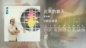 迟来的春天吉他谱G调 谭咏麟 简单版
