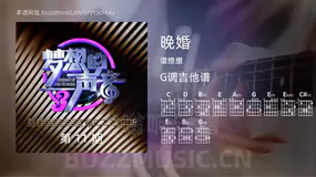 晚婚吉他谱G调 谭维维 简单版