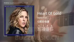 Heart Of Gold Diana Krall 吉他谱G调简单版
