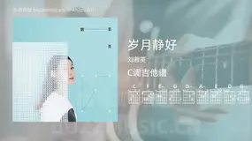 岁月静好吉他谱C调 刘若英 简单版