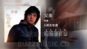 父亲 李健 吉他谱G调简单版