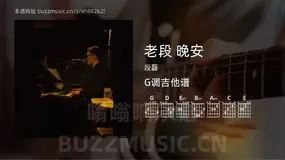 老段 晚安 段磊 吉他谱G调简单版