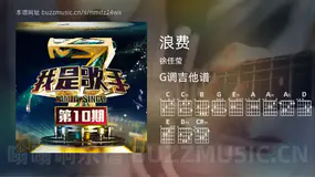 浪费 徐佳莹 吉他谱G调简单版