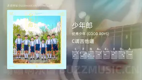少年郎 优秀少年 (GOOD BOYS) 吉他谱C调简单版