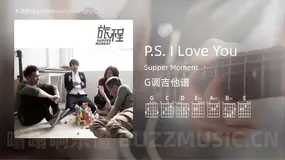 P.S. I Love You Supper Moment 吉他谱G调简单版