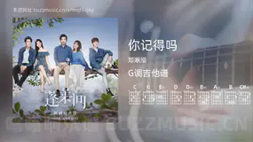 你记得吗 郑湫泓 吉他谱G调简单版