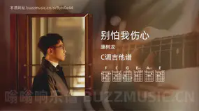 别怕我伤心 康树龙 吉他谱C调简单版