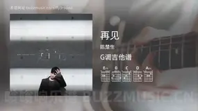 再见 陈楚生 吉他谱G调简单版