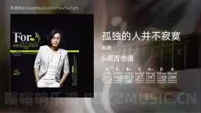 孤独的人并不寂寞吉他谱G调 易欣 简单版