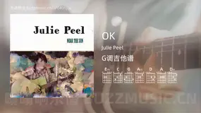 OK Julie Peel 吉他谱G调简单版