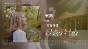 细界 阿细 吉他谱C调简单版