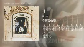 If吉他谱G调 Bread 简单版