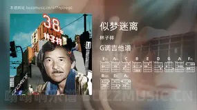 似梦迷离 林子祥 吉他谱G调简单版