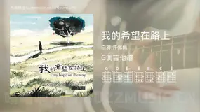 我的希望在路上 白羽,许佩佩 吉他谱G调简单版