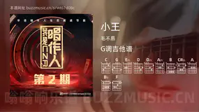 小王 毛不易 吉他谱G调简单版