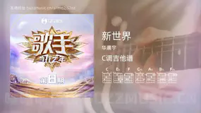 新世界吉他谱C调 华晨宇 简单版