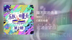 躁不完的青春 果味VC 吉他谱C调简单版