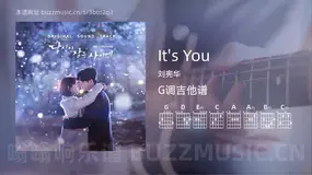 It’s You 刘宪华 吉他谱G调简单版