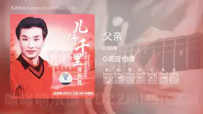 父亲 刘和刚 吉他谱G调简单版