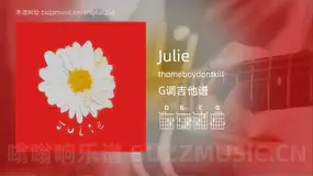 Julie thomeboydontkill 吉他谱G调简单版