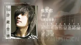 惟爱你 许嵩 吉他谱G调简单版
