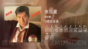 幸运星 谭咏麟 吉他谱G调简单版