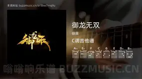 御龙无双 徐良 吉他谱C调简单版