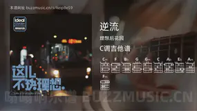 逆流 理想后花园 吉他谱C调简单版