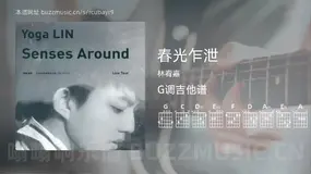 春光乍泄 林宥嘉 吉他谱G调简单版