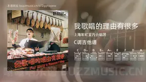 我歌唱的理由有很多吉他谱C调 上海彩虹室内合唱团 简单版