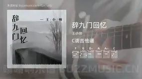 辞九门回忆吉他谱C调 王小帅 简单版