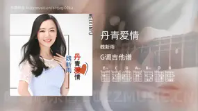 丹青爱情 魏新雨 吉他谱G调简单版