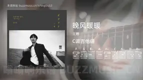晚风暖暖 王晰 吉他谱C调简单版