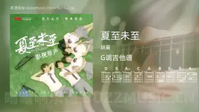 夏至未至 胡夏 吉他谱G调简单版