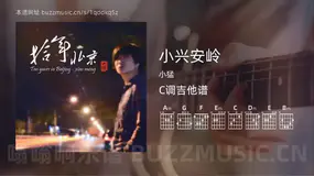小兴安岭 小猛 吉他谱C调简单版