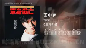 画中梦 郑智化 吉他谱G调简单版