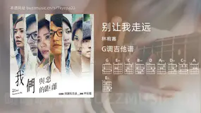 别让我走远 林宥嘉 吉他谱G调简单版