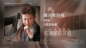 缘分惹的祸 安东阳 吉他谱C调简单版
