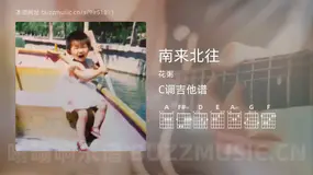 南来北往 花粥 吉他谱C调简单版
