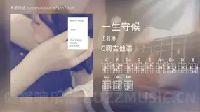 一生守候 王若琳 吉他谱C调简单版