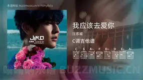 我应该去爱你 汪东城 吉他谱C调简单版