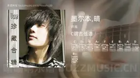 墨尔本,晴 许嵩 吉他谱C调简单版