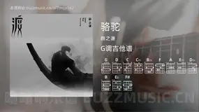 骆驼吉他谱G调 薛之谦 简单版