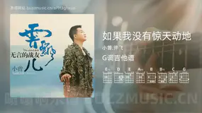 如果我没有惊天动地 小曾,许飞 吉他谱G调简单版